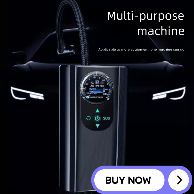 Mini Hand - held Car Inflator Pump. Universal for Cars, Electric Cars and Electric Bicycles with 36V, 48V and 60V. Portable Air Pump.