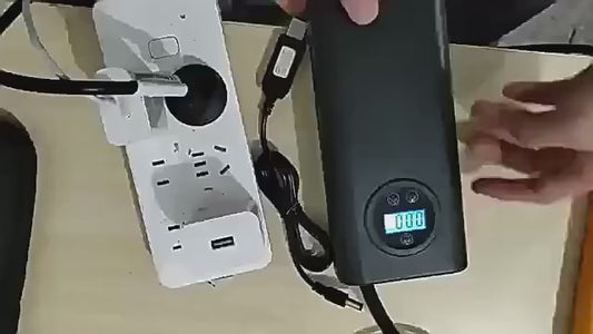 Mini Hand - held Car Inflator Pump. Universal for Cars, Electric Cars and Electric Bicycles with 36V, 48V and 60V. Portable Air Pump.